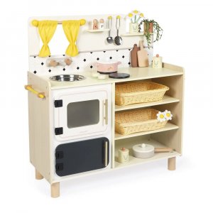 Grande cuisine en bois pour enfant mamie soleil Janod