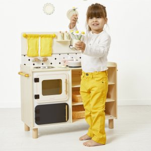 Grande cuisine en bois pour enfant mamie soleil Janod