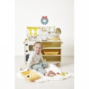 Grande cuisine en bois pour enfant mamie soleil Janod