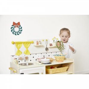 Grande cuisine en bois pour enfant mamie soleil Janod