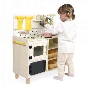 Grande cuisine en bois pour enfant mamie soleil Janod