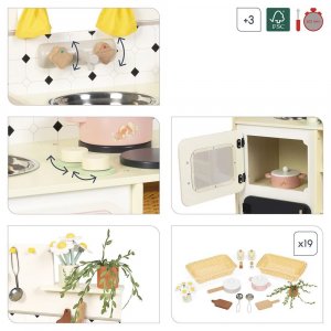 Grande cuisine en bois pour enfant mamie soleil Janod