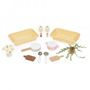 Grande cuisine en bois pour enfant mamie soleil Janod