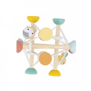 Balle sensorielle en bois enfant pure Janod