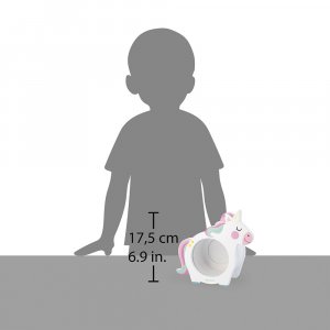 Tirelire pour enfant licorne Janod