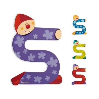 Lettre de l'alphabet clown s