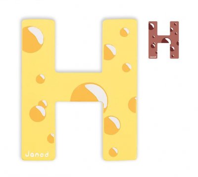 Lettre de l'alphabet abcdeco h
