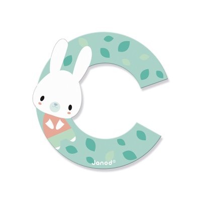 Lettre de l'alphabet pure c