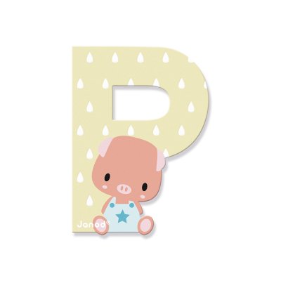 Lettre de l'alphabet pure p