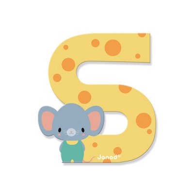 Lettre de l'alphabet pure s