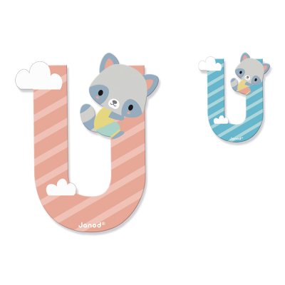 Lettre de l'alphabet pure u