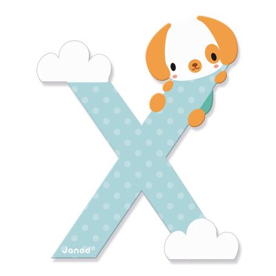 Lettre de l'alphabet pure x