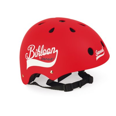 JANOD Casque vélo enfant bikloon rouge