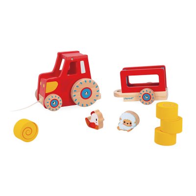 Jouet tracteur à tirer