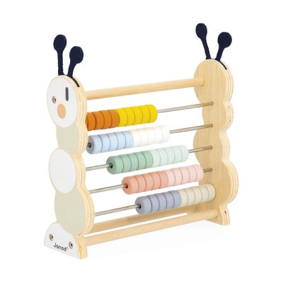 Boulier en bois pour enfant chenille sweet cocoon