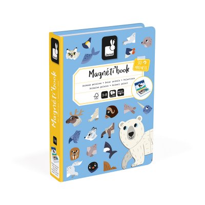 Jeu magnéti'book animaux polaires