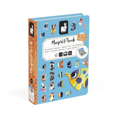 Jeu magnéti'book poissons tropicaux
