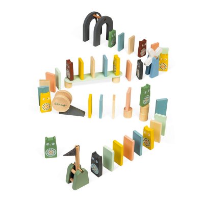 Dominos en bois sweet cocoon