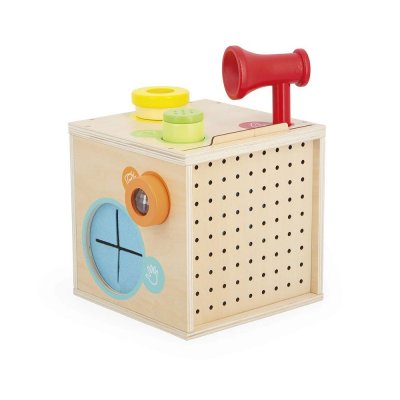 Cube d'activités boîte sensorielle pour enfant