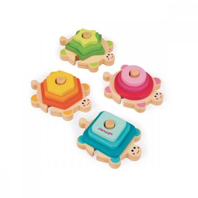 Jouet empilable tortues i wood