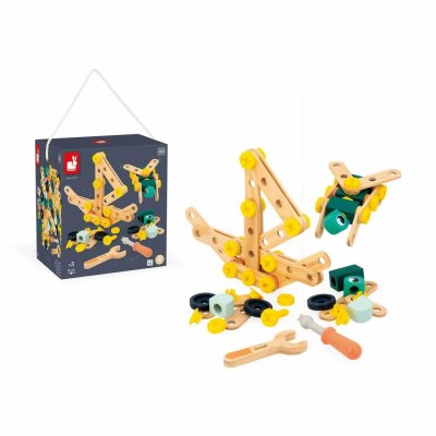Jeu de construction pour enfant baril brico'kids 100 pièces