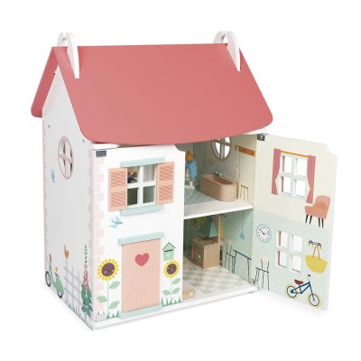 Maison de poupées en bois