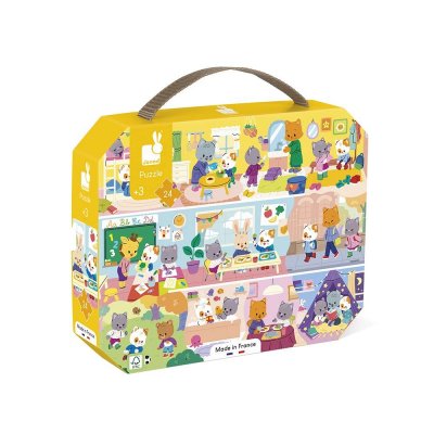 Puzzle enfant 24 pièces les rituels