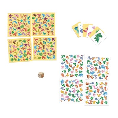 Jeu d'observation mon premier cherche et trouve - dinosaures