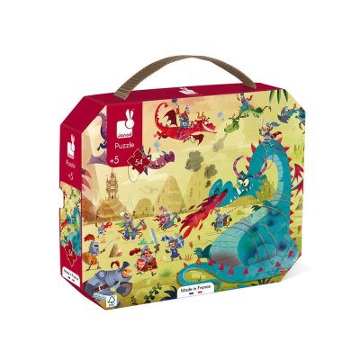 Puzzle enfant 54 pièces dragons