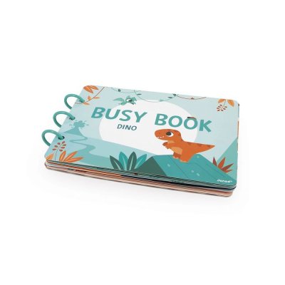 Livre d'activités pour enfant busy book dinosaures