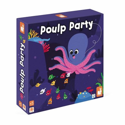 Jeu de société pour enfant poulp party