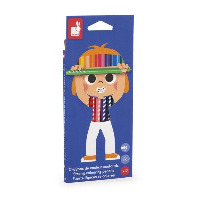 Set de 12 crayons de couleurs
