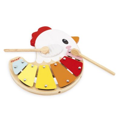 Xylophone pour enfant poulette