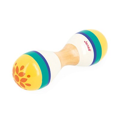 Double maracas pour enfant gioia