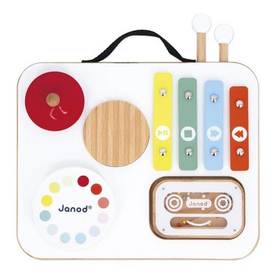 Table musicale enfant en bois confetti