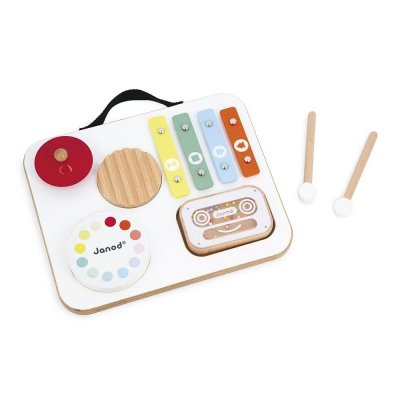Table musicale enfant en bois confetti