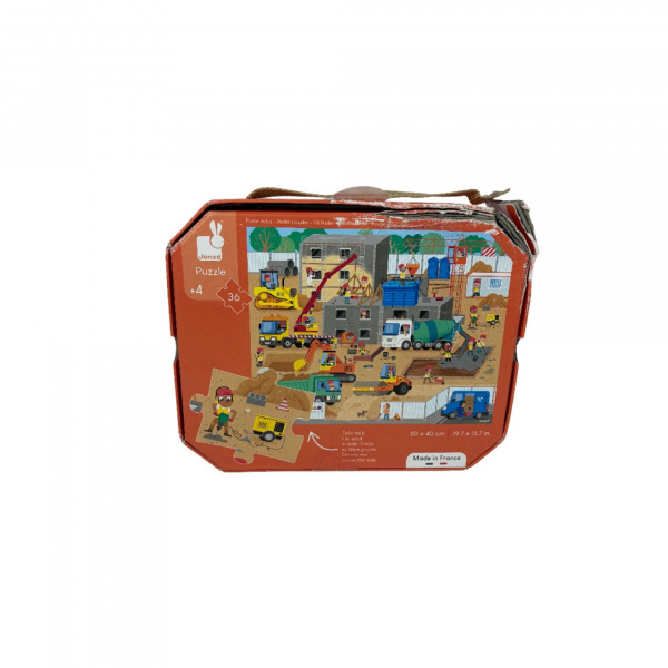 Les imparfaits - puzzle enfant 36 pièces chantier Janod