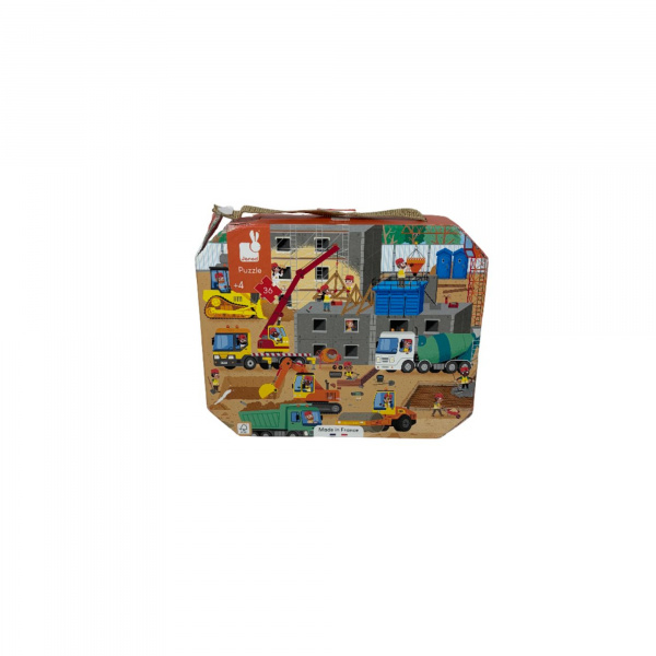 Les imparfaits - puzzle enfant 36 pièces chantier Janod