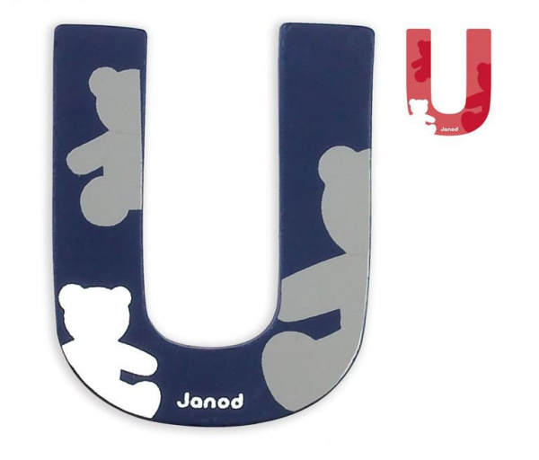 Lettre de l'alphabet abcdeco v Janod