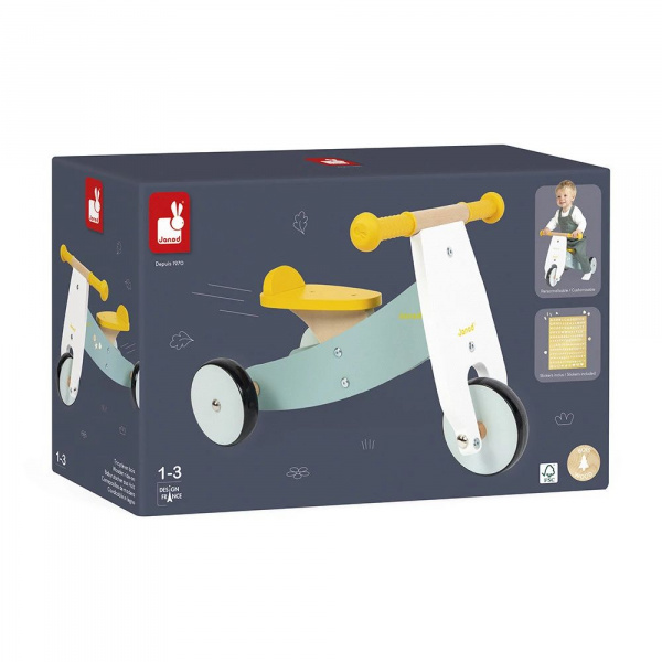 Tricycle en bois enfant à personnaliser Janod