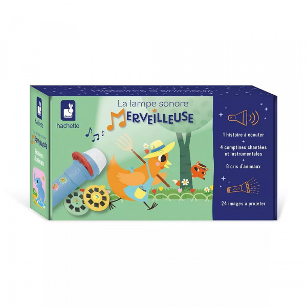 Lampe sonore merveilleuse animaux Janod