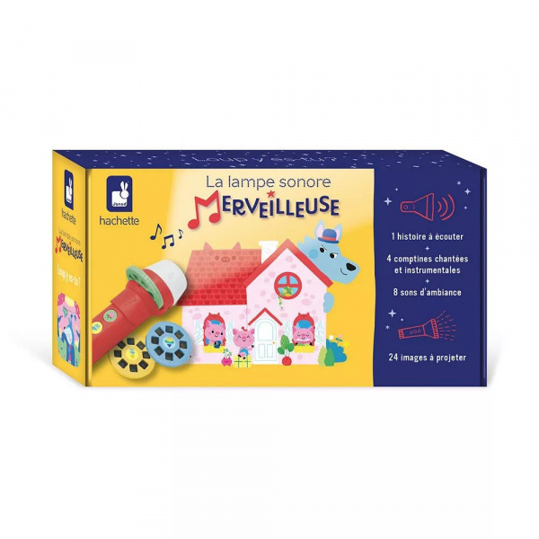 Lampe sonore merveilleuse animaux Janod