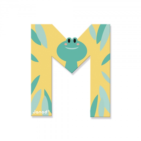 Lettre de l'alphabet pure m Janod