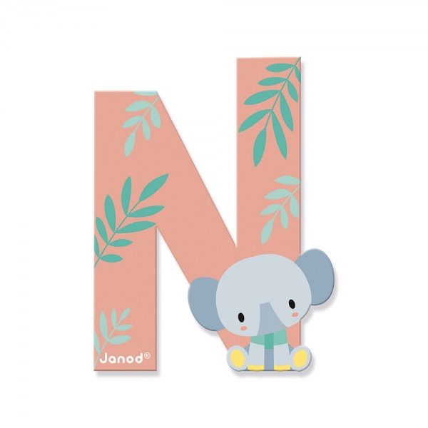 Lettre de l'alphabet pure e Janod