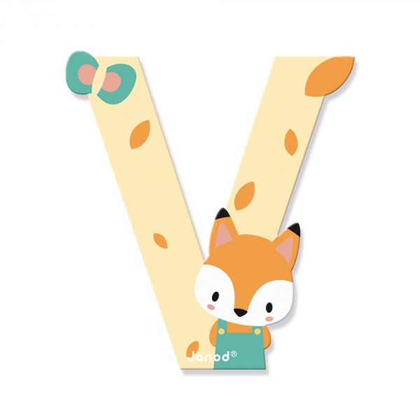 Lettre de l'alphabet pure e Janod