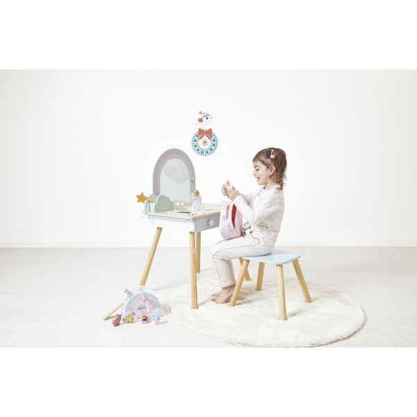 Coiffeuse en bois pour enfant licorne Janod