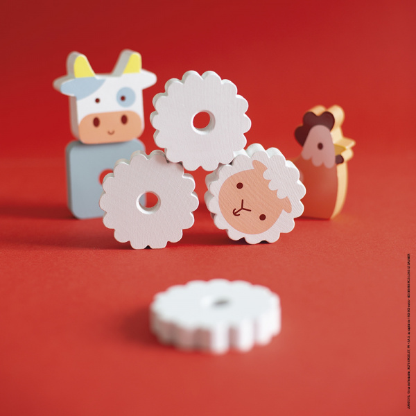 Table d'activités jolie prairie Janod