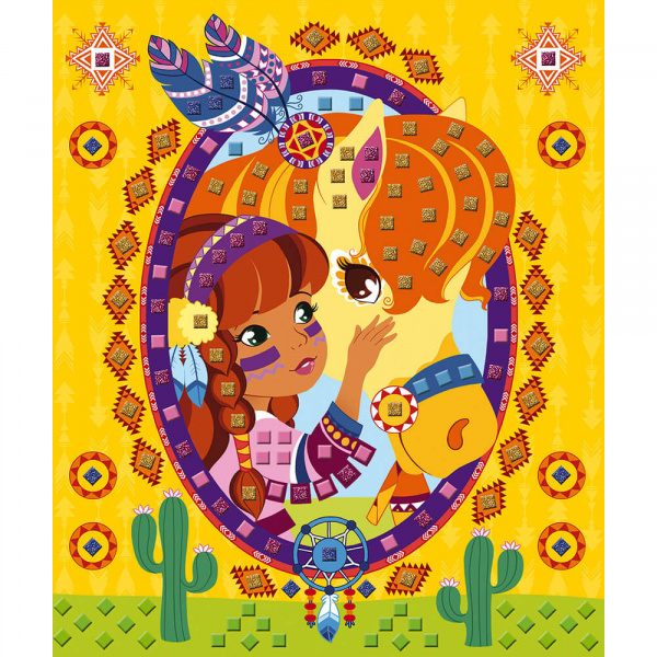 Mosaïques poneys et licornes Janod