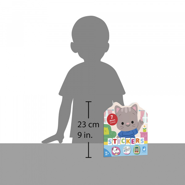 Cahier de stickers pour enfants la maison Janod