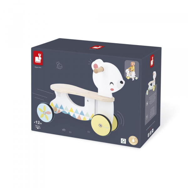 Porteur bébé hippo Janod